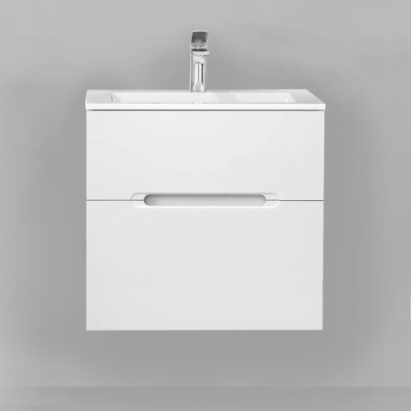 Тумба под раковину Jorno MODUL Mоl.01.62/P/W 62х45х58 - фото 2