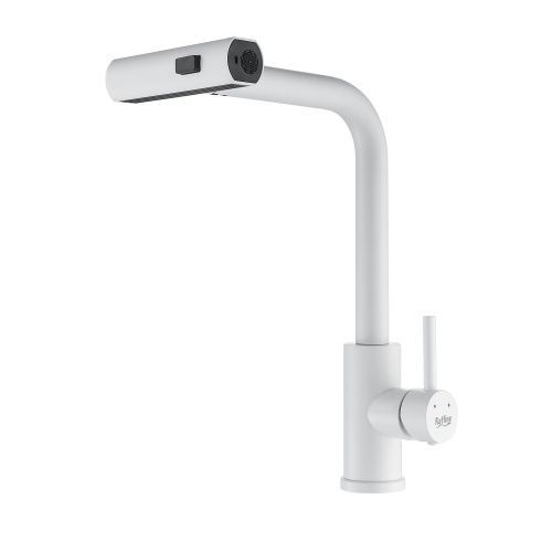 Смеситель для кухни Raffine F203C на мойку белый