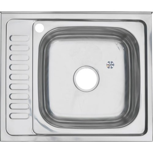 Кухонная мойка Melana 173 ta R (*10) 60x50 цвет хром