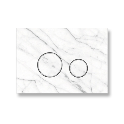 Клавиша смыва механическая Lavinia Boho RelFix 38050904 цвет белый мрамор