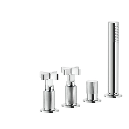Смеситель Gessi Inciso 58143#031 на борт ванны хром