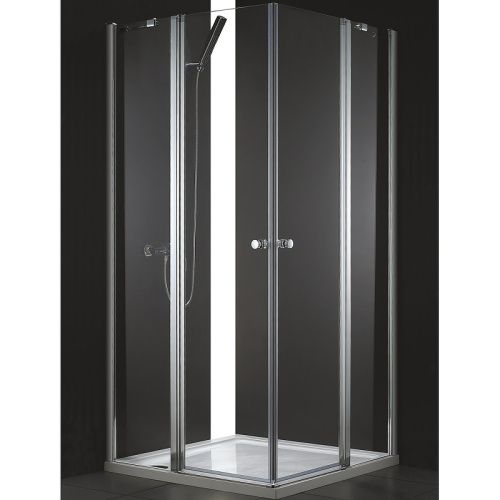Душевой уголок Cezares ELENA ELENA-W-A-22-100-C-Cr 100х100 стекло прозрачное профиль хром без поддона