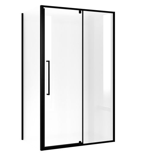 Душевой уголок Niagara Nova NG-85-12AB-A90B-34 120х90 стекло прозрачное профиль черный матовый без поддона