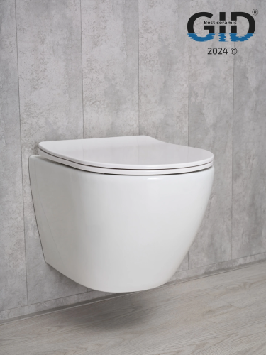Унитаз подвесной Gid Convexo Tr2198 (61107Y) белый