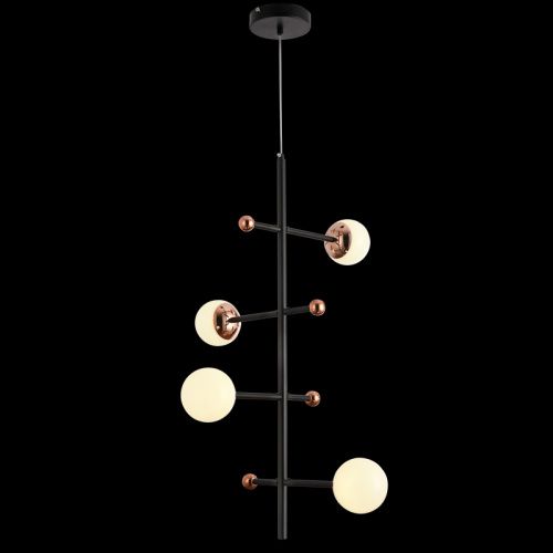Светильник подвесной Natali Kovaltseva Loft (Лофт) LED LAMPS 81338 GOLD BLACK
