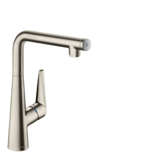 Смеситель для кухни Hansgrohe Kitchen 73850800 на мойку серый