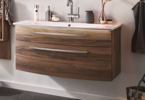 Тумба под раковину Puris Speed WUA358014(680/180) 80х48х50 подвесная цвет дуб чарлстон