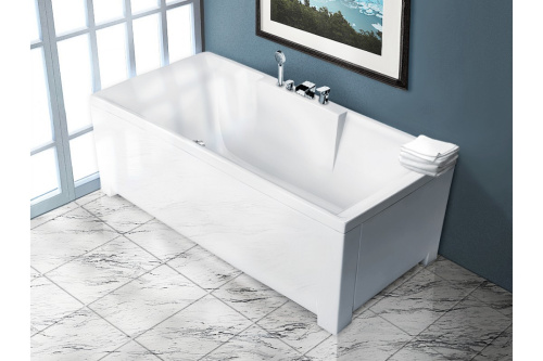 Ванна акриловая Relisan Eco Plus Гл000026740 180х80 пристенная прямоугольная Ванна акриловая Relisan Eco Plus Гл000026740 180х80 пристенная прямоугольная