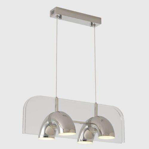 Светильник подвесной Crystal Lux Element (Елемент) ELEMENT SP24W LED CHROME