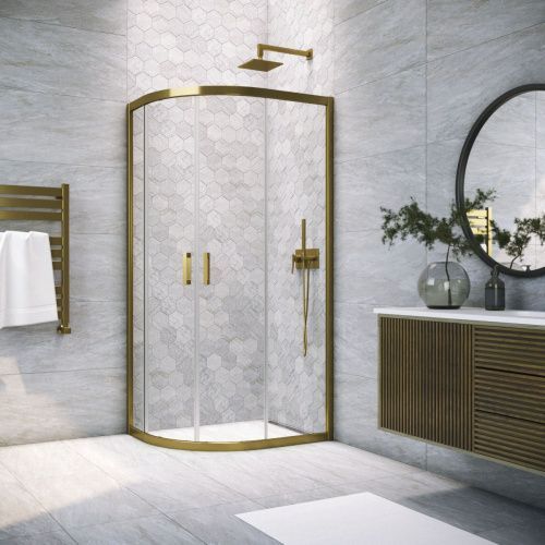 Душевой уголок Vegas-Glass ZS-F TUR+NOVO ZS-F TUR NOVO 110*80 05 crystalvision 110х80 стекло прозрачное профиль бронза без поддона