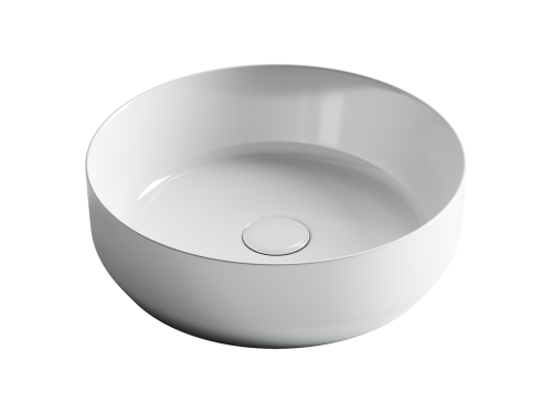 Раковина из сантехнического фарфора Ceramica Nova ELEMENT 39 см CN6022 накладная цвет белый