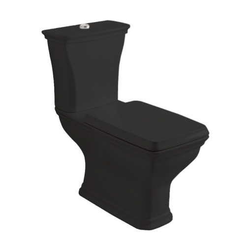 Чаша унитаза напольная Artceram CIVITAS CIV004 03 00 цвет черный без сиденья и без бачка смыв торнадо