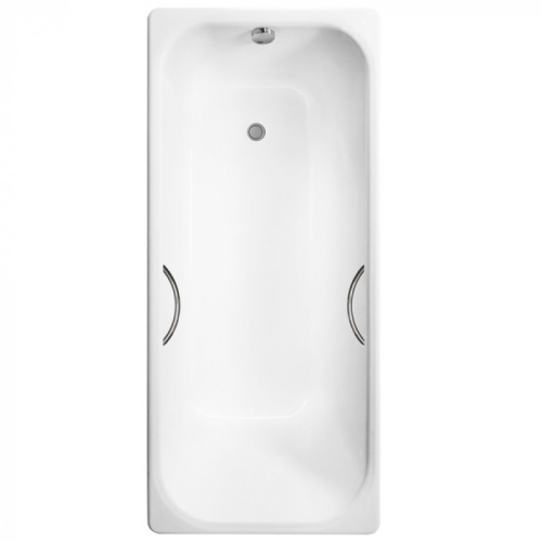 Ванна чугунная Delice Aurora DLR230605R 170х70 пристенная прямоугольная