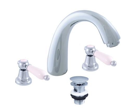 Смеситель RavSlezak MORAVA RETRO MK533.5 на раковину хром