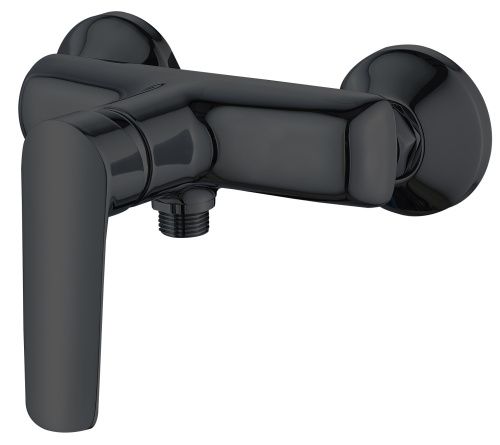 Смеситель для ванны и душа Esko LG80B настенный черный