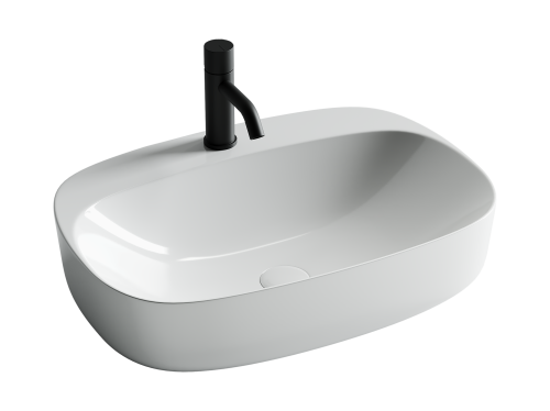 Раковина Ceramica Nova ELEMENT 60 см CN5012 накладная цвет белый