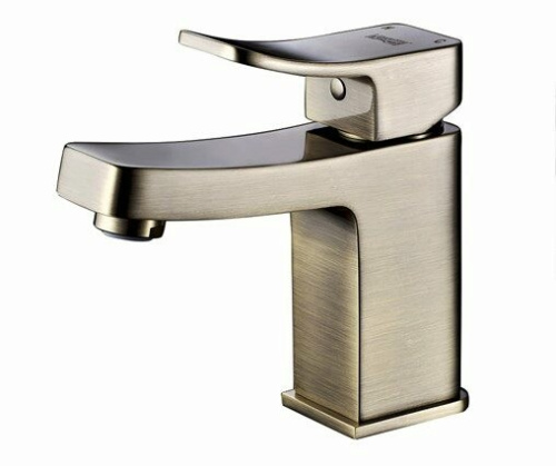 Смеситель WasserKRAFT Exter 1600 1603 на раковину бронза