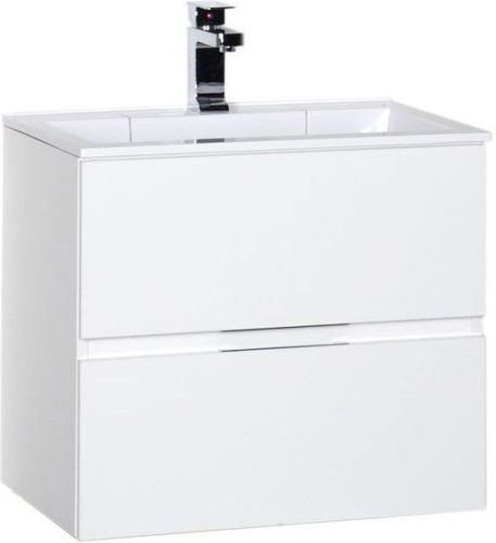 Тумба с раковиной Aquanet Алвита 00213095 60х45х53,1 подвесная