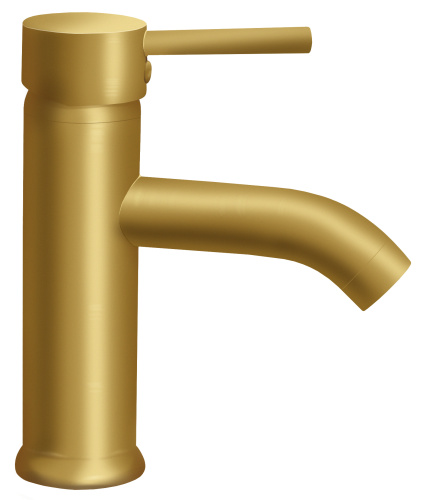 Смеситель для раковины AltroBagno Metropoli AltroBagnoMetropoli0134OrSp на раковину золото матовое