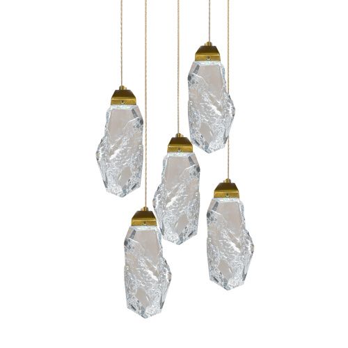 Светильник подвесной Delight Collection 111-5P gold