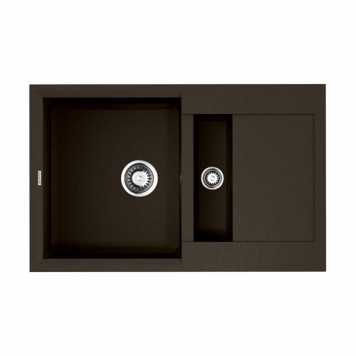Кухонная мойка Omoikiri Sakaime 4993198 78х50 цвет темно-коричневый