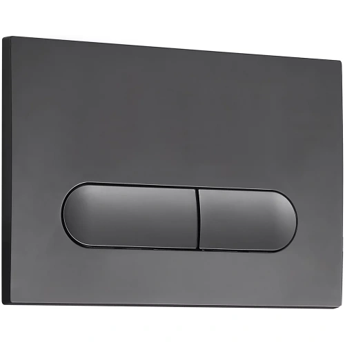 Кнопка смыва механическая Veconi FLUSH FLV3-GM цвет оружейная сталь