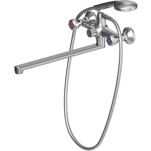 Смеситель для ванны и душа Dorff Modern D7095000 настенный хром