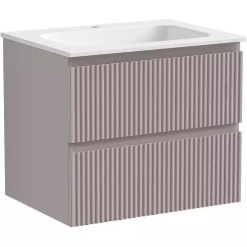 Тумба под раковину Sancos SNOB R SNR60SM 60х40 подвесная цвет коричневый