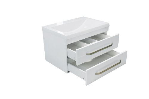 Тумба с раковиной Эстет Monaсo 60 ФР-00002237 60х48х43 подвесная цвет белый