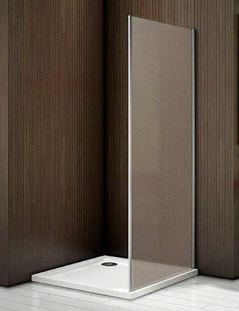 Душевая перегородка Good Door SATURN СА00002 90х185 стекло прозрачное профиль хром глянцевый - фото 2