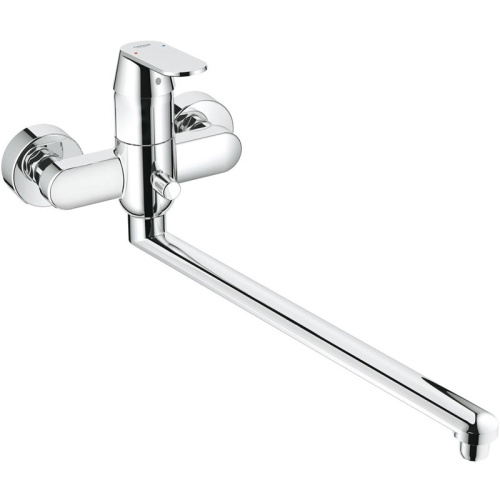 Смеситель Grohe Eurosmart 32847000 настенный хром без термостата