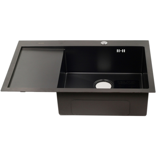 Кухонная мойка Melana ProfLine D7851HB-R графит 78x51 цвет графит