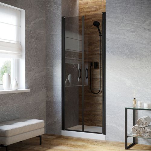 Душевая дверь Vegas-Glass E2P LUX E2P LUX 90 02М 7 90х200 стекло тонированное профиль черный матовый