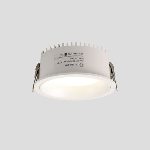 Светильник встраиваемый Crystal Lux CLT 529 CLT 529C105 WH 4000K