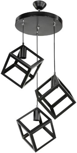 Светильник подвесной Toplight Cherilyn (Цхерилын) TL1604H-03BK