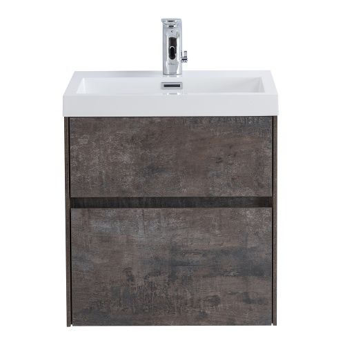 Тумба под раковину BelBagno Pietra Mini PIETRA MINI-500AS-2C-SO-PT 49х40х40 подвесная цвет коричневый