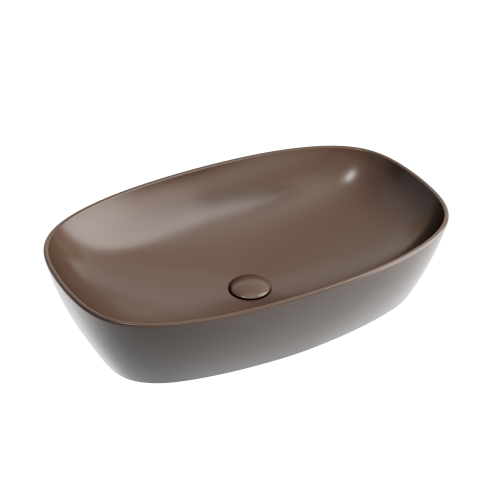 Раковина Ceramica Nova ELEMENT 60 см CN6049MDB накладная цвет темно-коричневый матовый