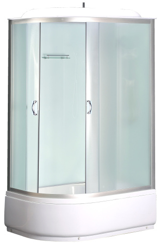 Душевая кабина Loranto CS-66120R F 120*80*215 80х120 асимметричная с крышей