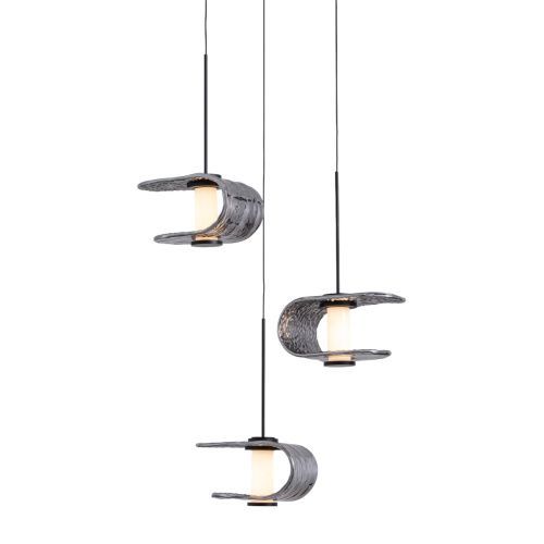 Светильник подвесной Delight Collection MD24020901-3A black/smoky