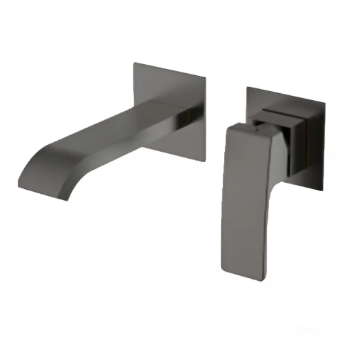 Смеситель Raglo R02 R02.11.09 встраиваемый в стену графит