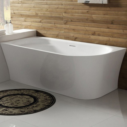 Ванна акриловая BelBagno BB410-1500-780-L 150х78 пристенная полукруглая