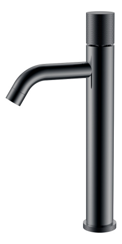 Смеситель Boheme Stick 122-SGM.2 на раковину графит глянцевый