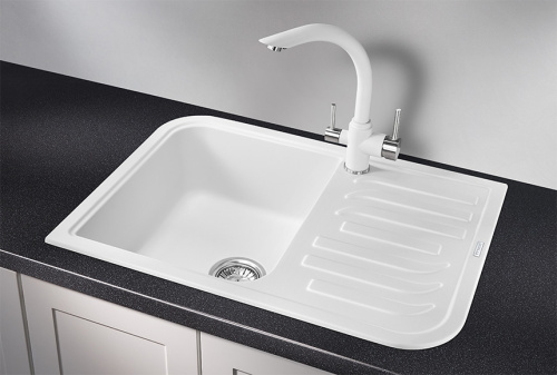 Кухонная мойка Granula 7001, АРКТИК 70x50 цвет арктик