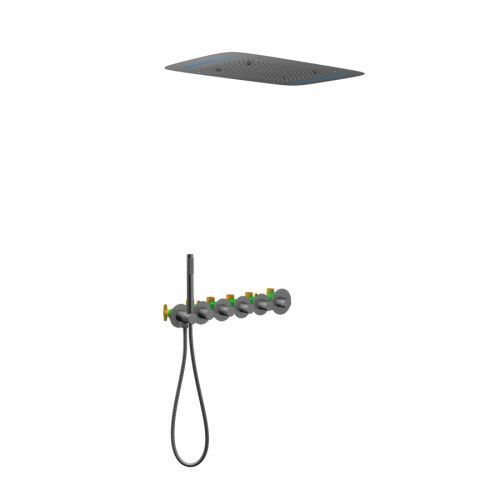 Душевая система Timo Saona SX-2319/17SM встраиваемая в стену с термостатом