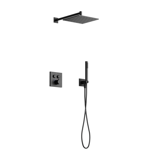Душевая система Sancos Linn SC9022MB встраиваемая в стену цвет черный