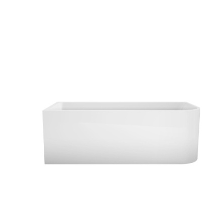 Ванна акриловая BelBagno BB712-1700-730-L 170х73 угловая полукруглая