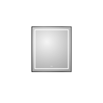 Зеркало BelBagno Kraft SPC-KRAFT-700-800-LED-TCH-WARM-NERO 70х80