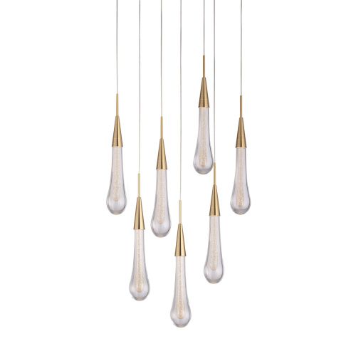 Люстра потолочная Delight Collection Pour (Поур) MD2060-7A br.brass