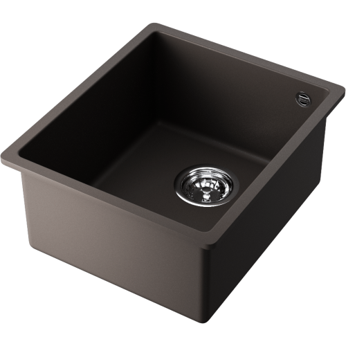 Кухонная мойка Omoikiri Bosen 38-U 4997204 40х20 цвет коричневый поверхность матовая