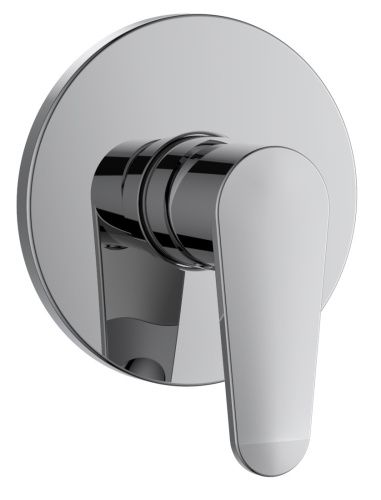 Смеситель для ванны и душа Voda Waterfall WF83 встраиваемый в стену хром